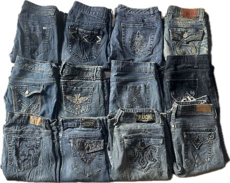 FADED GLORY UND ANDERE MIX MARKEN JEANS (ID 1461)