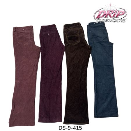Vintage Vibes Meet Modern Corduroy Street Style (DS-9-415)
