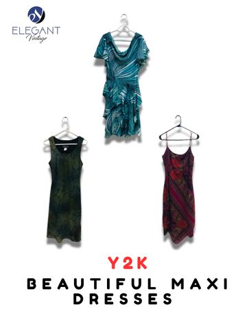 Y2K Beautiful Maxi Dresses - EV1974