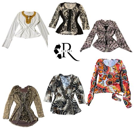 Y2K Printed Full Sleeve Tops