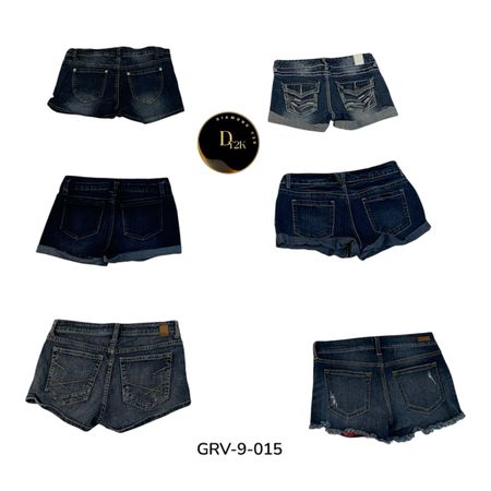 Y2K Denim Shorts – Damen Freizeit Vintage Kollektion (GRV-9-015)