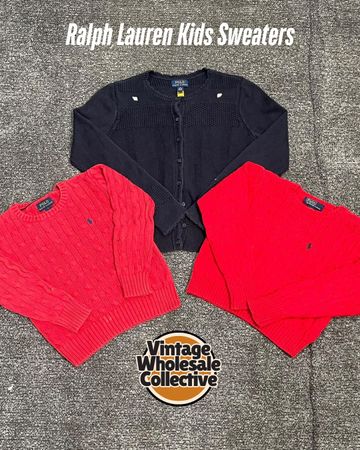 🔴 Ralph Lauren Kids Sweaters - (30/09)