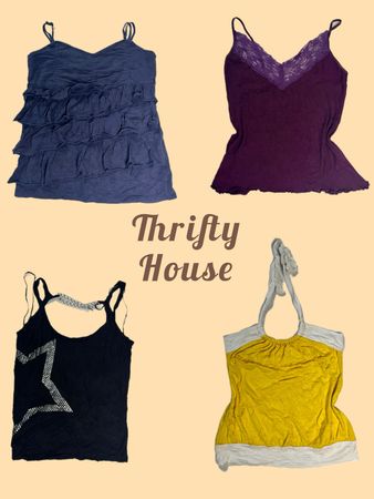 Y2K Feminine Summer Top Mix(TH/621)