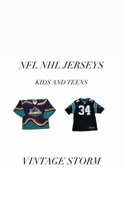 NFL NHL JERSEYS - KIDS AND TEENS