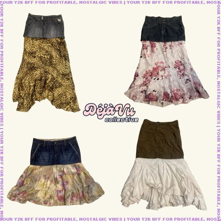 Saia Maxi Upcycled Y2K
