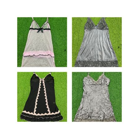 Fairy Spaghetti-Top Netzgewebe-Mix