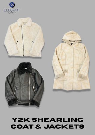 Y2K Shearling Coat & Jackets - EV2304