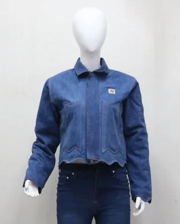 CR2111  Upcycled Cropped Jacket