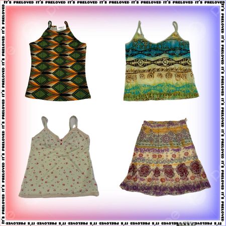 Wildflower Prints - tops, dresses, skirts (SS-2734)