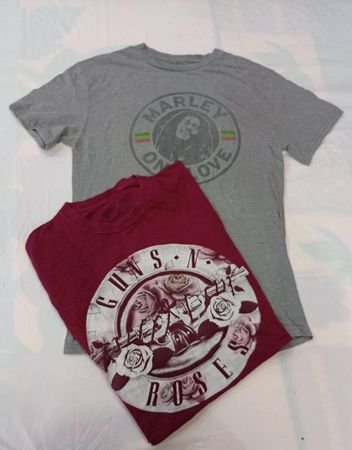 CR12323 T-shirts de musique vintage
