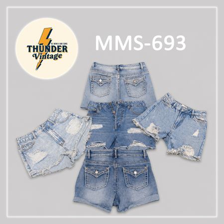 Denim Sexy Shorts (Mms-693)