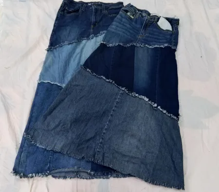 CR11509 Gonne Maxi Levi’s Riciclate