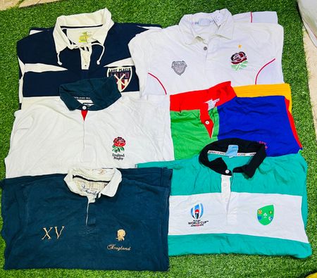 Mix vintage club rugby shirts #7