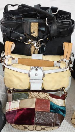 Coach bags 13 pcs