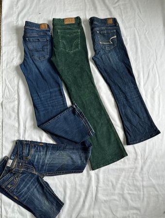 American eagle & Hollister Bootcut Jeans B#415