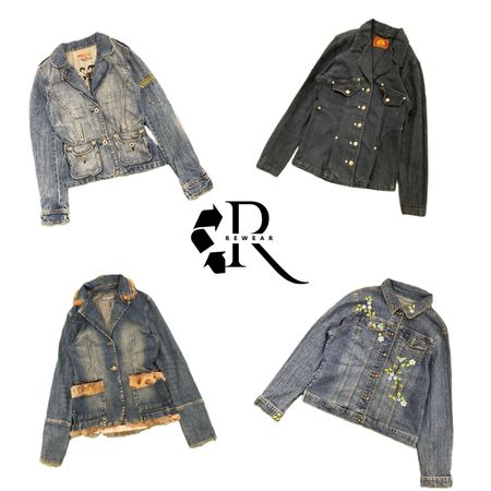 Veste en denim Y2K NYC IT Girl RW-2563