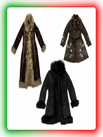 Afghan coats vintage(AF-28)