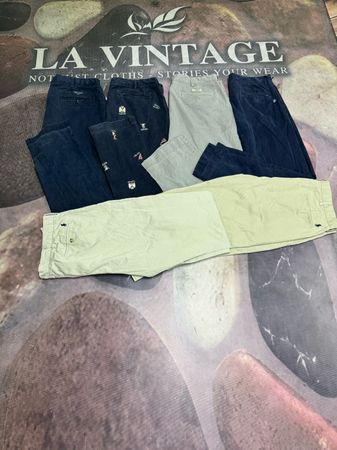 Mixed Polo Cotton Chino Pants | Grade A Vintage Wholesale