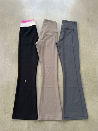 Pantalons de jogging Lululemon Activewear évasés/bootcut