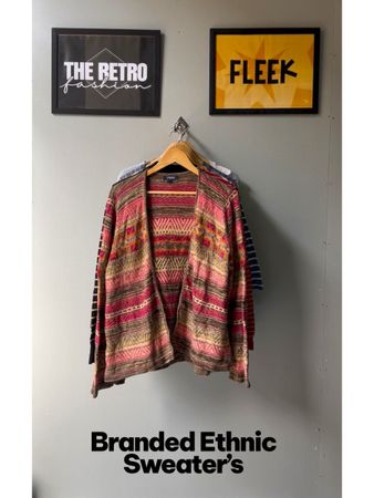 Branded Ethnic Sweater’s.         #793