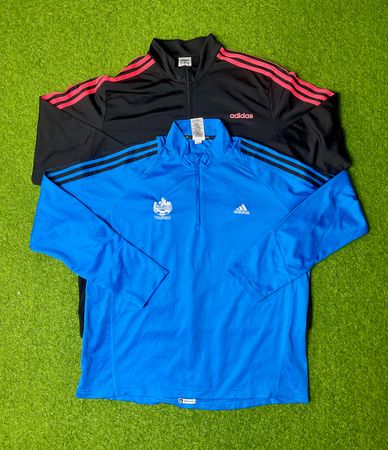 Camisa de zíper esportiva de marca id(467)