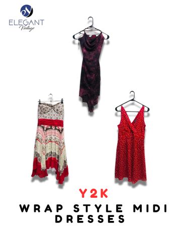 Robe midi style Y2K Warp - EV1953