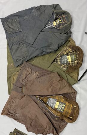 Vestes cirées Barbour