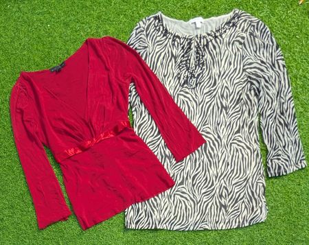 7136 - Y2K Style Blouses