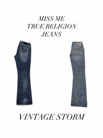 Miss Me Rock Revival True Religion Jeans