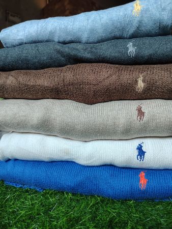 Polo ralph lauren lightweight and heavy sweater mix