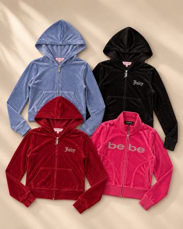 Y2K Juicy Couture Velour Zip Hoodies