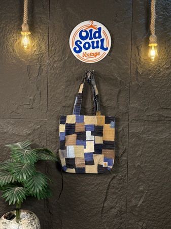 Upcycled Carhartt Patchwork Tote Bag