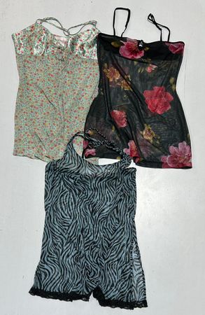 Y2k Cami Midi Tops (1281)