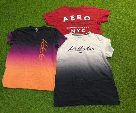 7637 - Hollister, Aeropostale, Abercrombie Half Sleeves T-Shirts