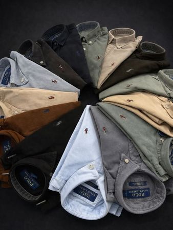 Prêmiûm Ralph Lauren Cotton Button_Up Shirts