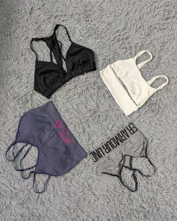 **Branded Sports Bra Collection – Training & Gym Styles