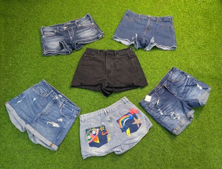 7959 - Shorts de Denim Reciclado