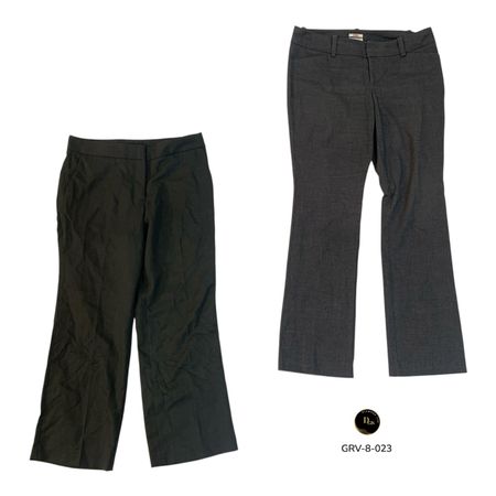 Women’s Poly Pant – Premium Stretch Straight Fit Y2K Vintage Style Trousers. (GRV-8-023)