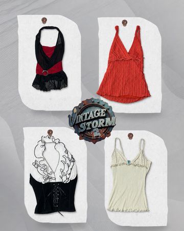 Tops de revendeur Y2K
