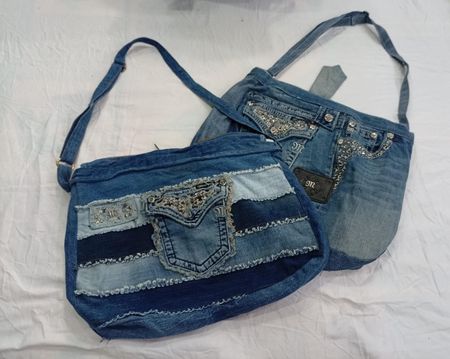 CR12493 Upcycled Miss Me Bags