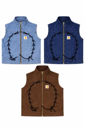 CR1100 Heritage Lace Upcycled Vest