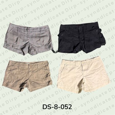 Y2K Cotton Mini Shorts – Cute Casual High-Waist Summer Shorts (DS-8-052)