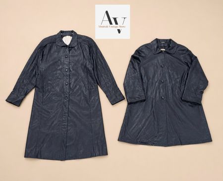 Trench en cuir