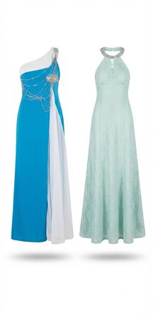 (FV-2149) Y2K Fairycore Princess Prom Dress Bundle | Coquette Pastel Maxi Dresses | Vintage Formal Gown