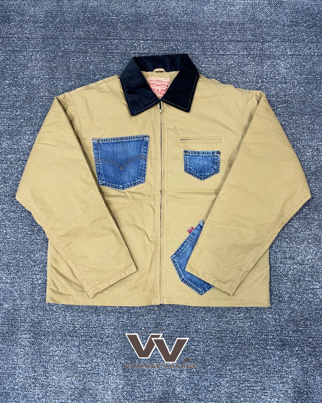 Levi's Upcycled Jackets #290726 | Vintage Wholesale Marketplace